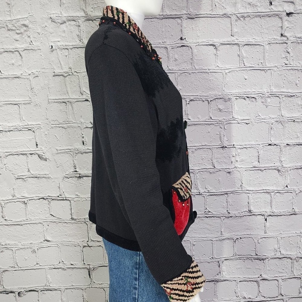 Jack B Quick Goth Emo Spring Cardigan, Women's Medium - Picture 6 of 12